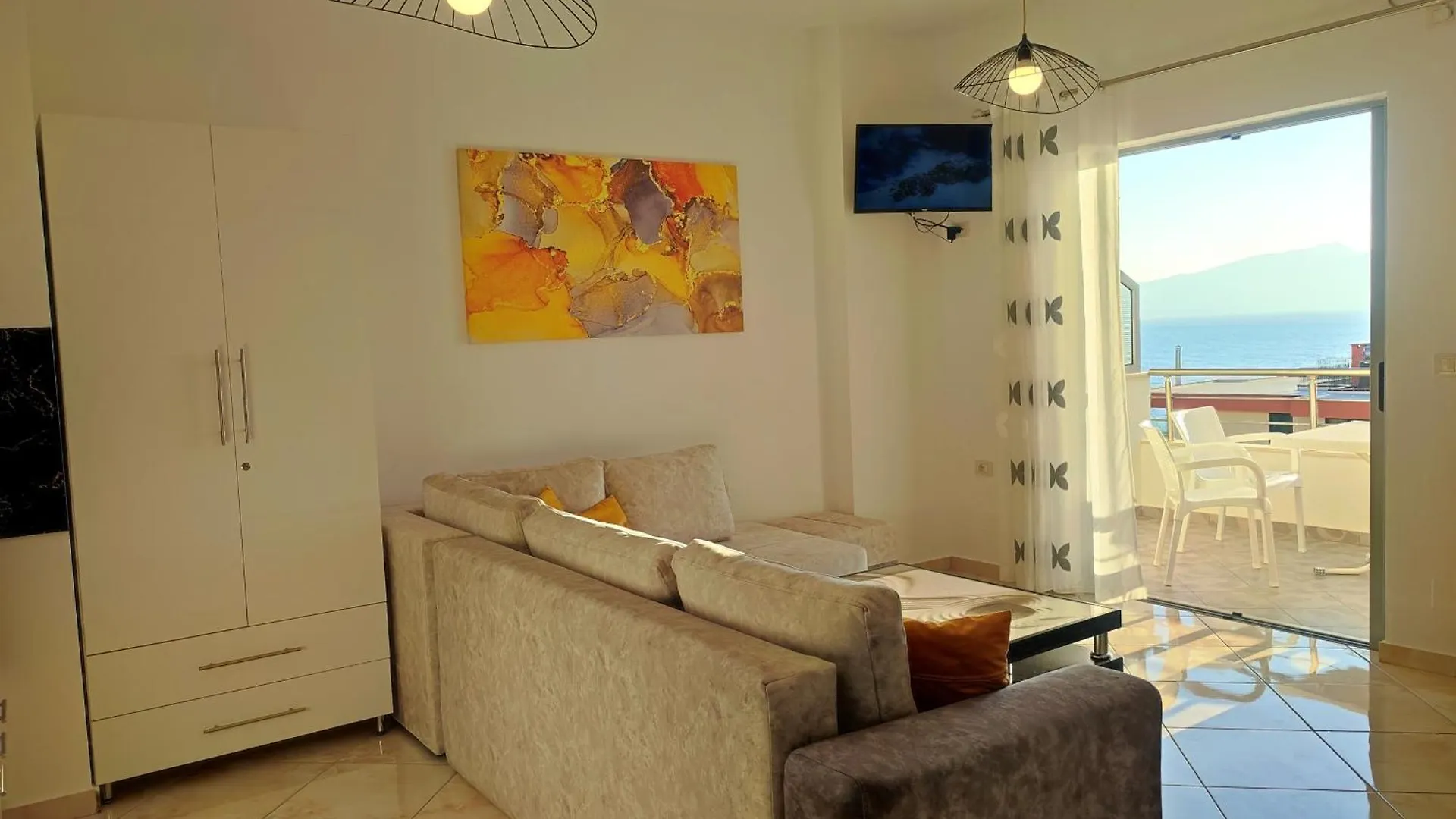 Yellow Perfekt Apartment- Piekny Widok Na Korfu Sarandë Albania